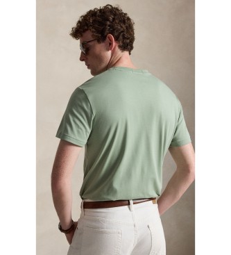 Polo Ralph Lauren Custom Slim Fit blød bomulds-t-shirt grøn