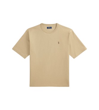 Polo Ralph Lauren Camiseta de cuello redondo Relaxed Fit beige