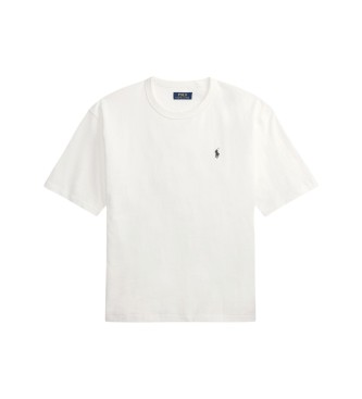 Polo Ralph Lauren White Relaxed Fit crew neck T-shirt