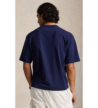 Polo Ralph Lauren Relaxed Fit T-Shirt mit Rundhalsausschnitt marineblau
