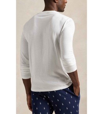 Polo Ralph Lauren Wit gebreid katoenen nachthemd