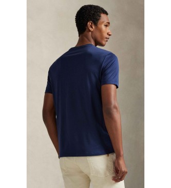 Polo Ralph Lauren Schots standaard marine garen T-shirt