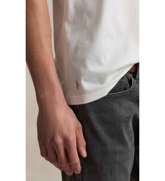 Polo Ralph Lauren Schotland garen T-shirt standaard wit