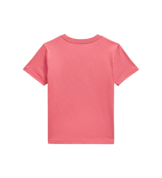 Polo Ralph Lauren Cotton knit t-shirt with red pocket