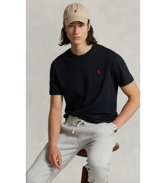 Polo Ralph Lauren Sort Classic Fit strikket t-shirt
