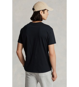 Polo Ralph Lauren Sort Classic Fit strikket t-shirt