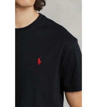 Polo Ralph Lauren Sort Classic Fit strikket t-shirt