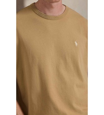 Polo Ralph Lauren Classic Fit knitted T-shirt beige