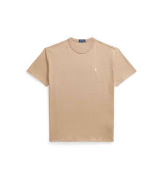 Polo Ralph Lauren Classic Fit knitted T-shirt beige