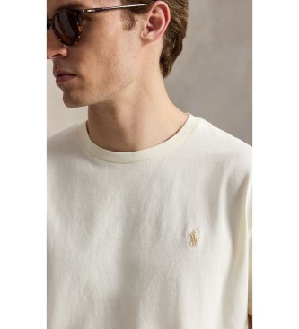 Polo Ralph Lauren Off-white Classic Fit knit t-shirt