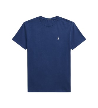 Polo Ralph Lauren Maglietta in maglia Classic Fit blu marino