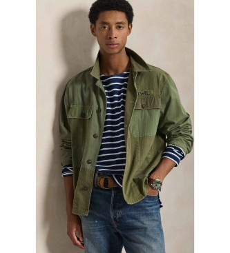 Polo Ralph Lauren T-shirt de malha com riscas em azul marinho Classic Fit