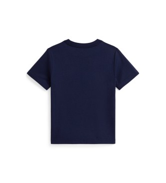 Polo Ralph Lauren Gebreid T-shirt met drievoudig navy paard