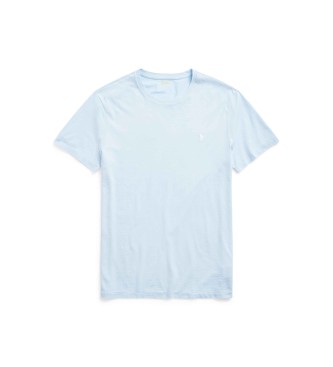 Polo Ralph Lauren T-shirt de malha Slim Fit personalizada azul