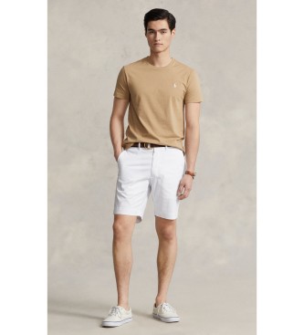 Polo Ralph Lauren Custom Slim Fit Strick-T-Shirt braun