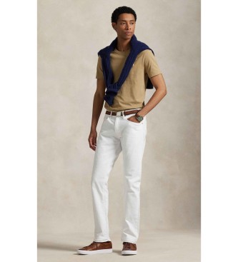 Polo Ralph Lauren Custom Slim Fit Strick-T-Shirt braun