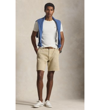 Polo Ralph Lauren Majica iz pletenine Custom Slim Fit bela