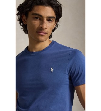 Polo Ralph Lauren T-shirt en maille Custom Slim Fit marine