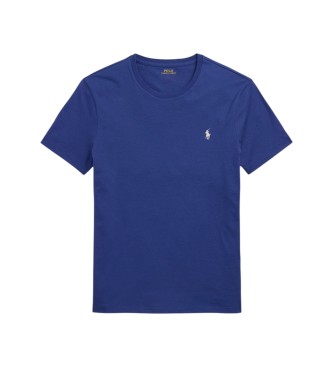 Polo Ralph Lauren T-shirt en maille Custom Slim Fit marine