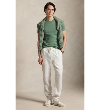 Polo Ralph Lauren Groen Custom Slim Fit gebreid T-shirt