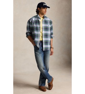 Polo Ralph Lauren Maglietta in maglia Custom Slim Fit giallo