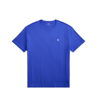 Polo Ralph Lauren T-shirt en maille Custom Slim Fit bleu moyen