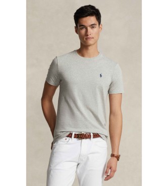 Polo Ralph Lauren Custom Slim Fit Knit T-shirt grey