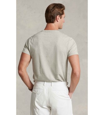 Polo Ralph Lauren Custom Slim Fit Knit T-shirt grey