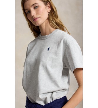 Polo Ralph Lauren Grå t-shirt i bomuldsstrik
