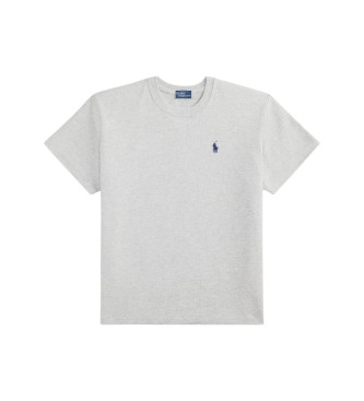 Polo Ralph Lauren Grå t-shirt i bomuldsstrik