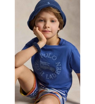 Polo Ralph Lauren Maglietta in maglia di cotone blu