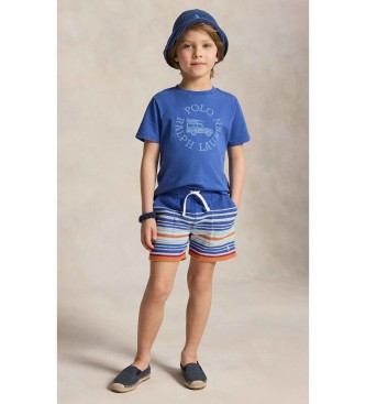 Polo Ralph Lauren Maglietta in maglia di cotone blu