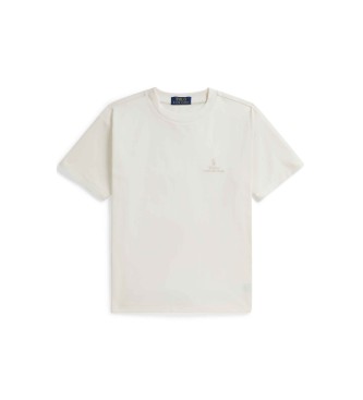Polo Ralph Lauren Big Fit cotton knitted T-shirt white