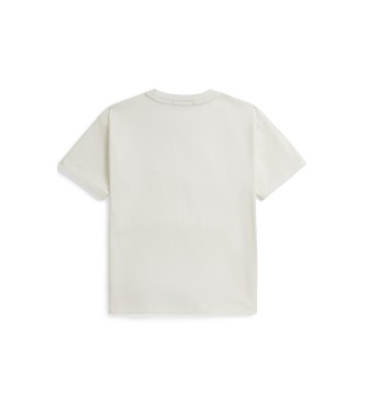 Polo Ralph Lauren Big Fit cotton knitted T-shirt white