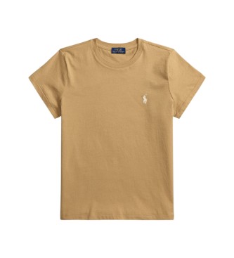 Polo Ralph Lauren T-shirt en maille de coton Classic Fit beige