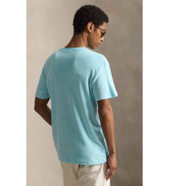 Polo Ralph Lauren T-shirt de malha turquesa Classic Fit