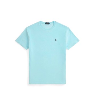 Polo Ralph Lauren T-shirt de malha turquesa Classic Fit