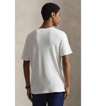 Polo Ralph Lauren T-shirt cl�ssica de malha felpuda branca