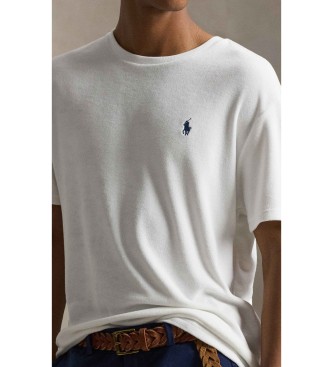 Polo Ralph Lauren T-shirt cl�ssica de malha felpuda branca