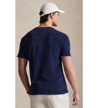 Polo Ralph Lauren T-shirt Classic Fit em malha turca azul-marinho