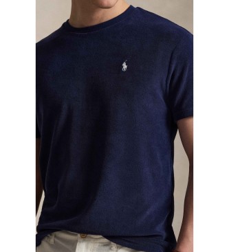 Polo Ralph Lauren T-shirt Classic Fit em malha turca azul-marinho