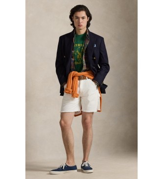 Polo Ralph Lauren T-shirt de malha verde estampada Classic Fit