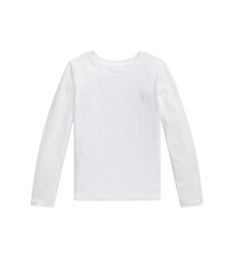 Polo Ralph Lauren Camiseta de malha jersey branco