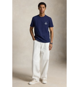Polo Ralph Lauren Camiseta de punto jersey Classic Fit marino