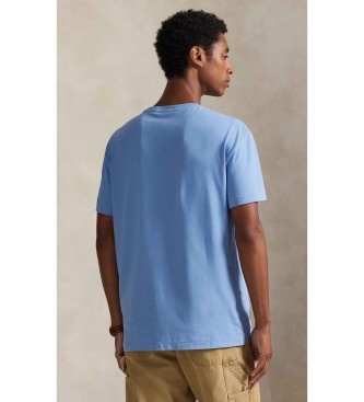 Polo Ralph Lauren T-shirt de malha de jersey Classic Fit azul