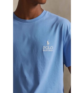 Polo Ralph Lauren T-shirt de malha de jersey Classic Fit azul