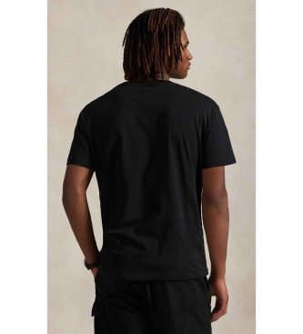 Polo Ralph Lauren T-shirt de malha de jersey Classic Fit preta