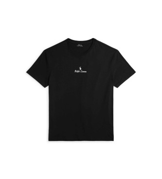 Polo Ralph Lauren T-shirt de malha de jersey Classic Fit preta