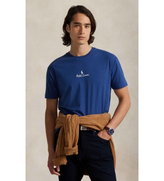 Polo Ralph Lauren T-shirt de malha de jersey Classic Fit azul