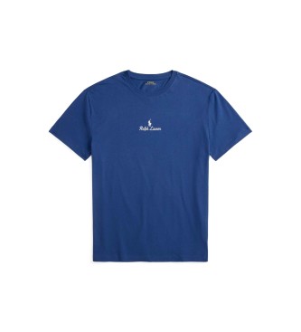 Polo Ralph Lauren T-shirt de malha de jersey Classic Fit azul